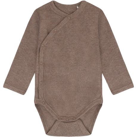 FIXONI Mountain Trial Melange Omlott Body Ls Melange Rib