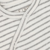 FIXONI Flint Gray Melange Omlott Body Ls Rib