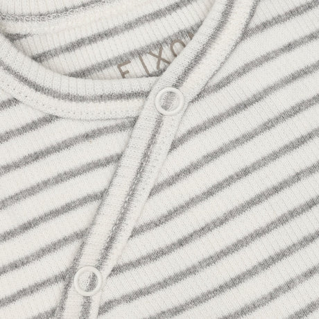 FIXONI Flint Gray Melange Omlott Body Ls Rib