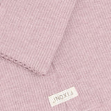 FIXONI Pale Mauve Melange Leggings Melange Rib
