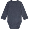 FIXONI Vintage Indigo Melange Omlott Body Ls Melange Rib