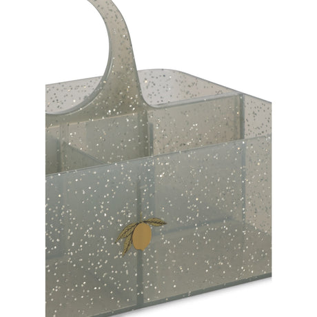 Konges Sløjd Sparkling Blue Glitter Förvaring Organizer