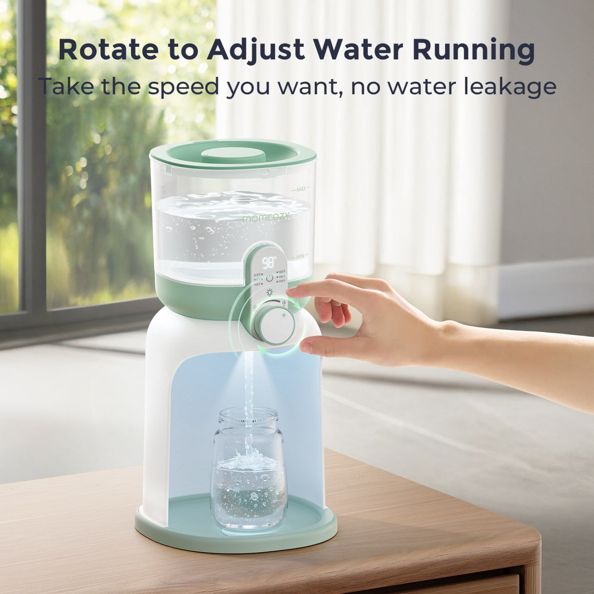Momcozy Dual Lights Water Warmer For Night Feedings