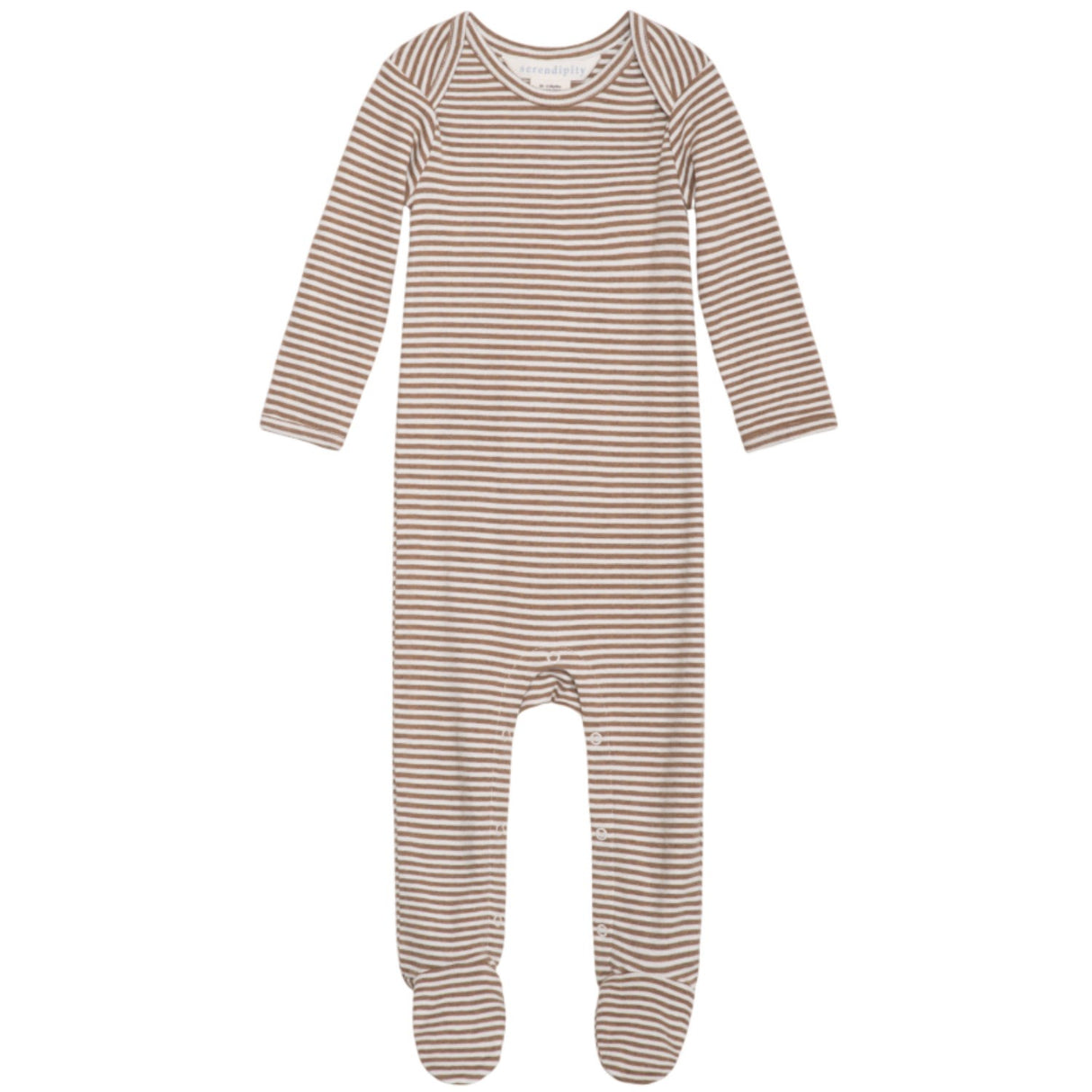 Serendipity Almon/Ecru Baby Suit Stripe Fötter