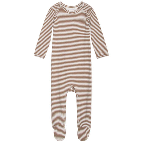 Serendipity Almon/Ecru Baby Suit Stripe Fötter