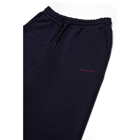 Marni Dark Sea Blue Trousers