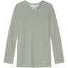 Serendipity Moss/Offwhite Slim Tee Stripe