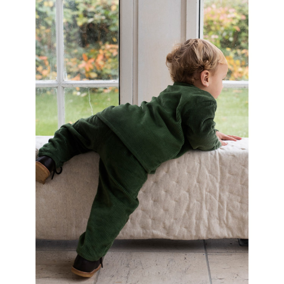 Serendipity Bay Leaf Baby Byxor
