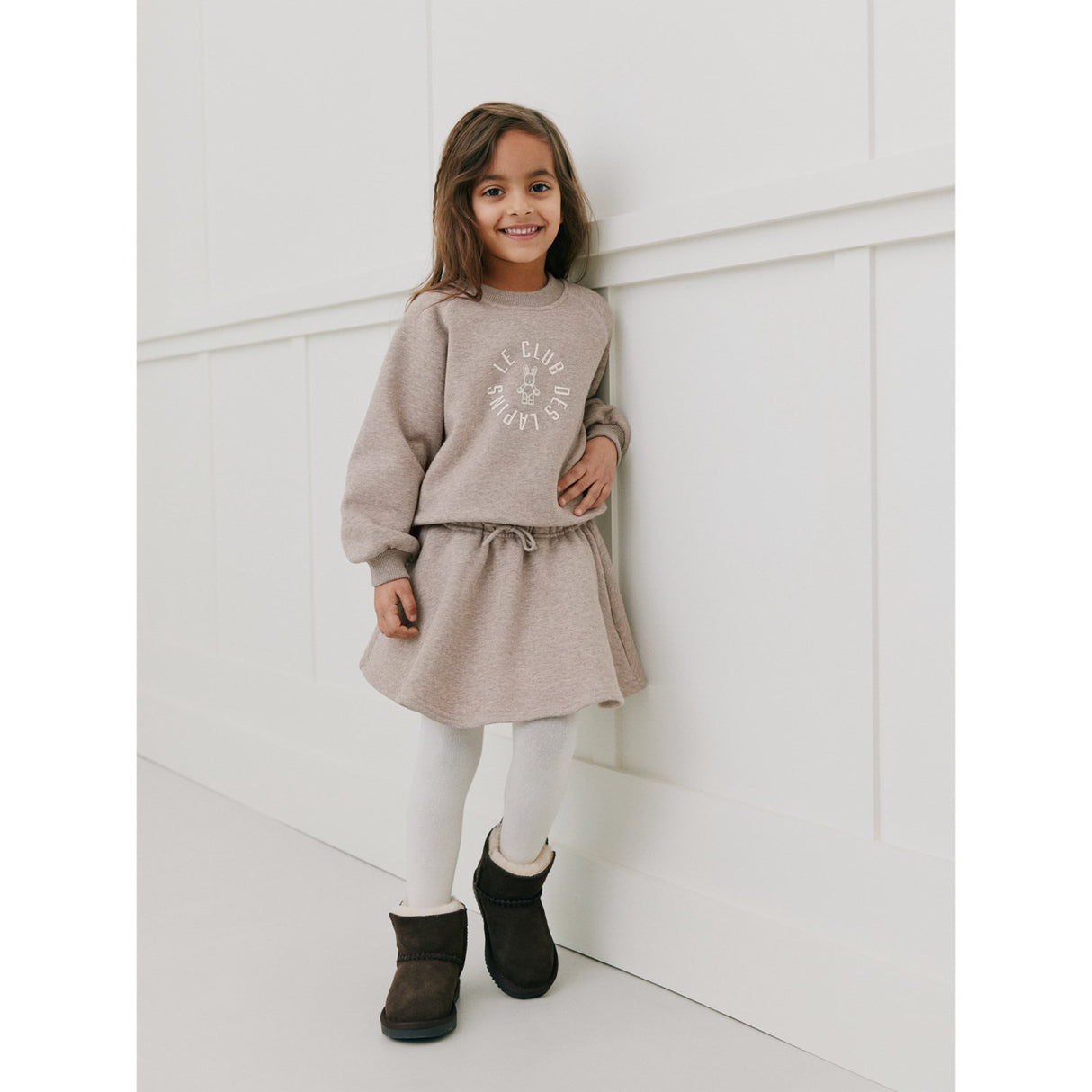 Sofie Schnoor Brown Melange Eliskb Sweatshirt