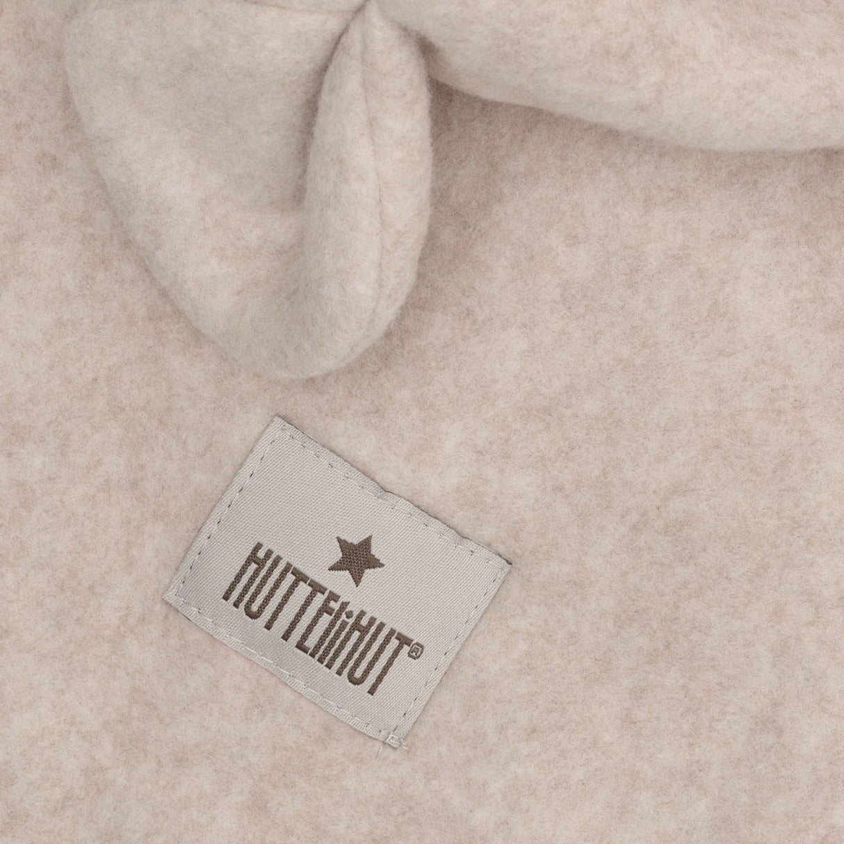 Huttelihut Camel Melange Elefanthatt Ears Bomull Fleece