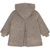 Huttelihut Camel Melange Täcka Huva Ull M/ Lining