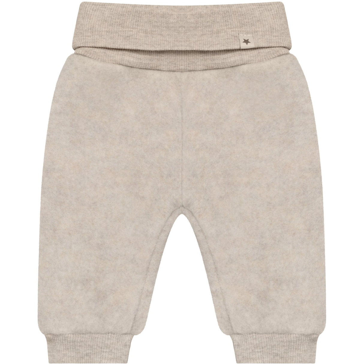 Huttelihut Camel Melange Byxor Ull Fleece