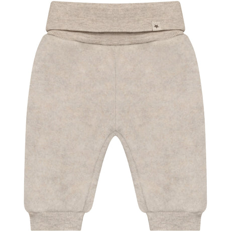 Huttelihut Camel Melange Byxor Ull Fleece