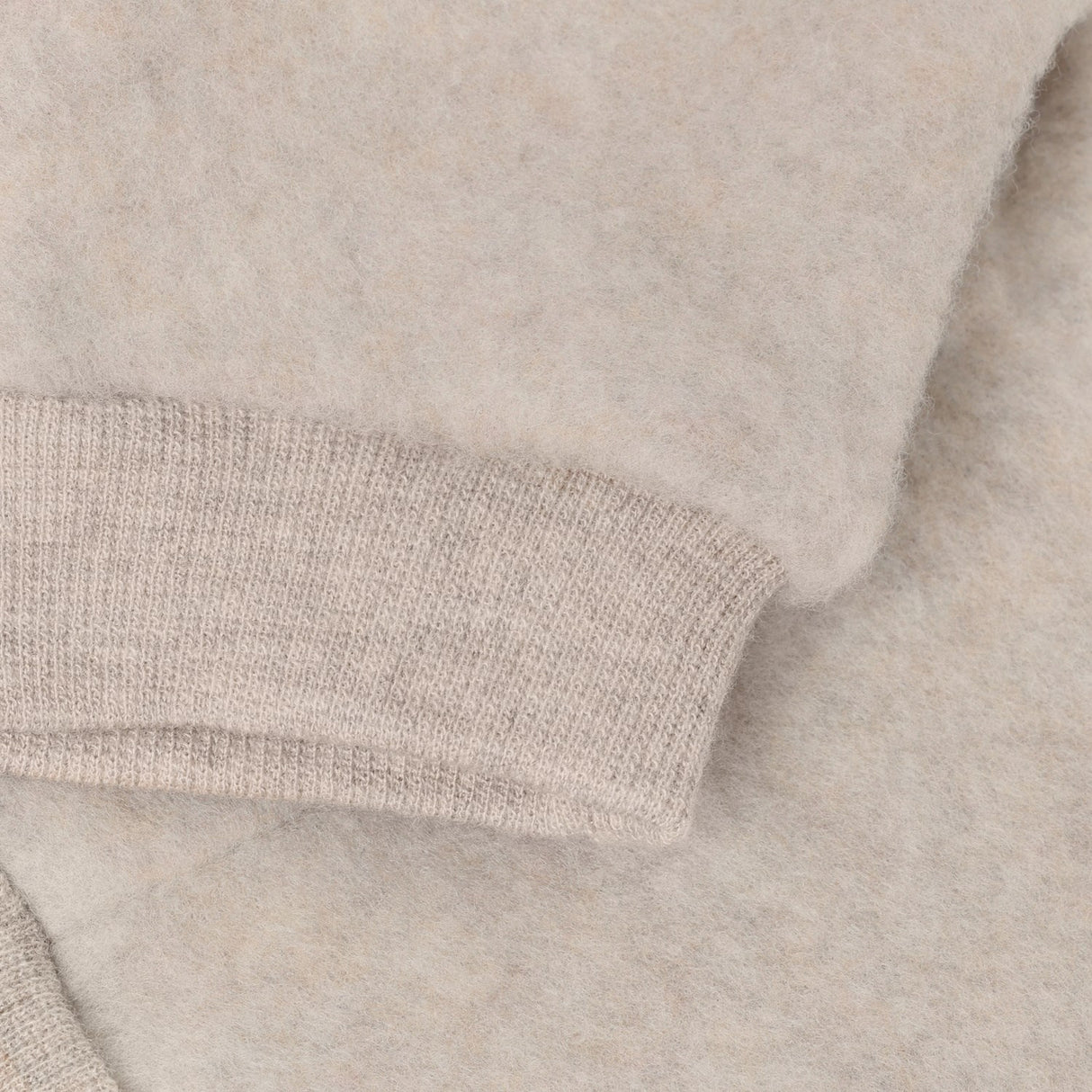 Huttelihut Camel Melange Byxor Ull Fleece