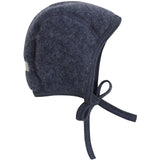 Huttelihut Ombre Blue Melange Bonnet Ull Fleece