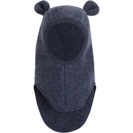 Huttelihut Ombre Blue Melange Elefanthatt Ears Ull Fleece