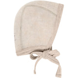 Huttelihut Camel Melange Bonnet Ull Fleece