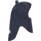 Huttelihut Ombre Blue Melange Elefanthatt Ears Ull Fleece
