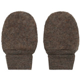 Huttelihut Brown Melange Vantar Ull Fleece