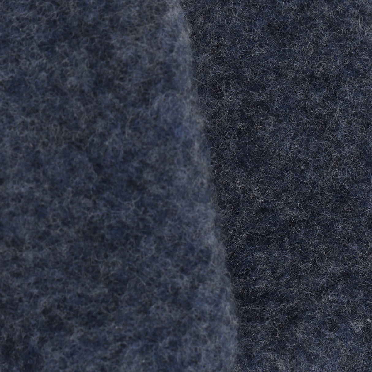 Huttelihut Ombre Blue Melange Vantar Ull Fleece 2-Layer