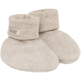 Huttelihut Camel Melange Footies Ull Fleece