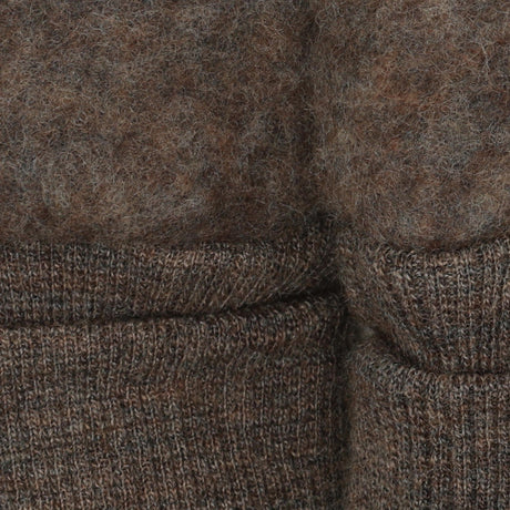 Huttelihut Brown Melange Vantar Ull Fleece