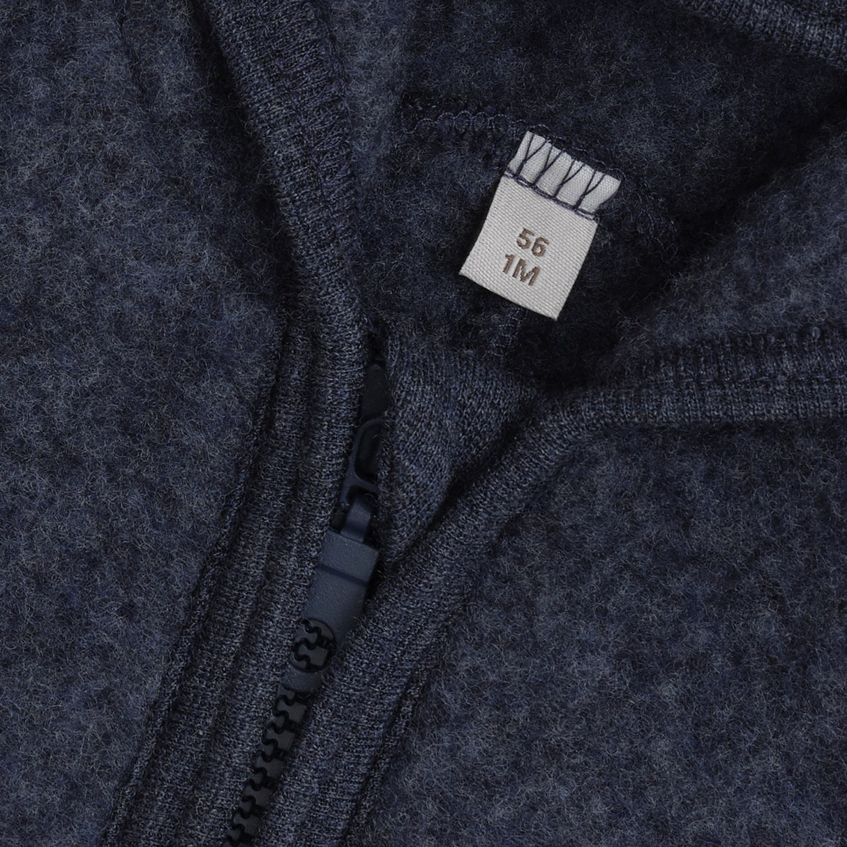 Huttelihut Ombre Blue Melange Sittvagnar Dräkt Ears Ull Fleece