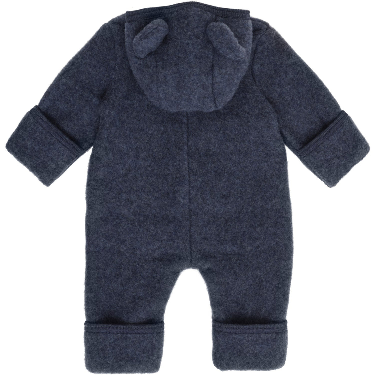 Huttelihut Ombre Blue Melange Sittvagnar Dräkt Ears Ull Fleece