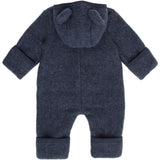 Huttelihut Ombre Blue Melange Sittvagnar Dräkt Ears Ull Fleece