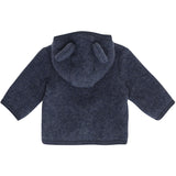 Huttelihut Ombre Blue Melange Jacka Ears Ull Fleece