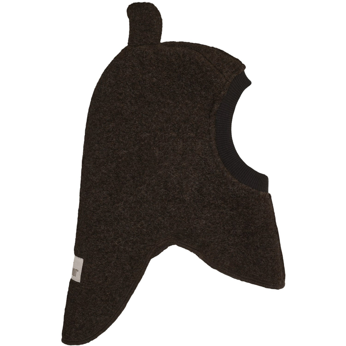 Huttelihut Dark Brown Melange Elefanthatt Ears Ull