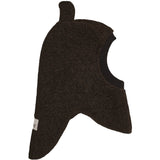 Huttelihut Dark Brown Melange Elefanthatt Ears Ull