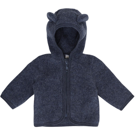 Huttelihut Ombre Blue Melange Jacka Ears Ull Fleece