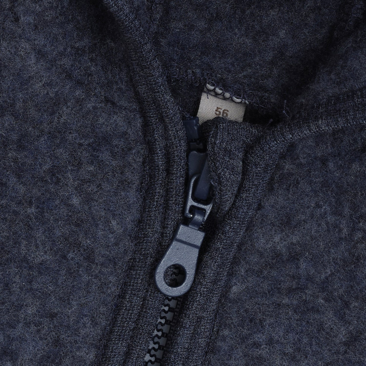 Huttelihut Ombre Blue Melange Jacka Ears Ull Fleece