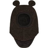 Huttelihut Dark Brown Melange Elefanthatt Ears Ull