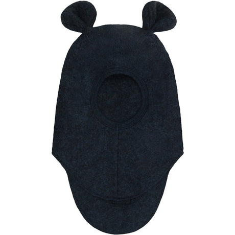 Huttelihut Navy Melange Elefanthatt Ears Ull Fleece