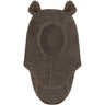 Huttelihut Brown Melange Elefanthatt Ears Ull Rib