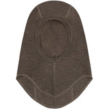 Huttelihut Brown Melange Elefanthatt Ull Rib