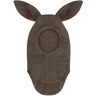 Huttelihut Brown Melange Elefanthatt Ears Ull Rib