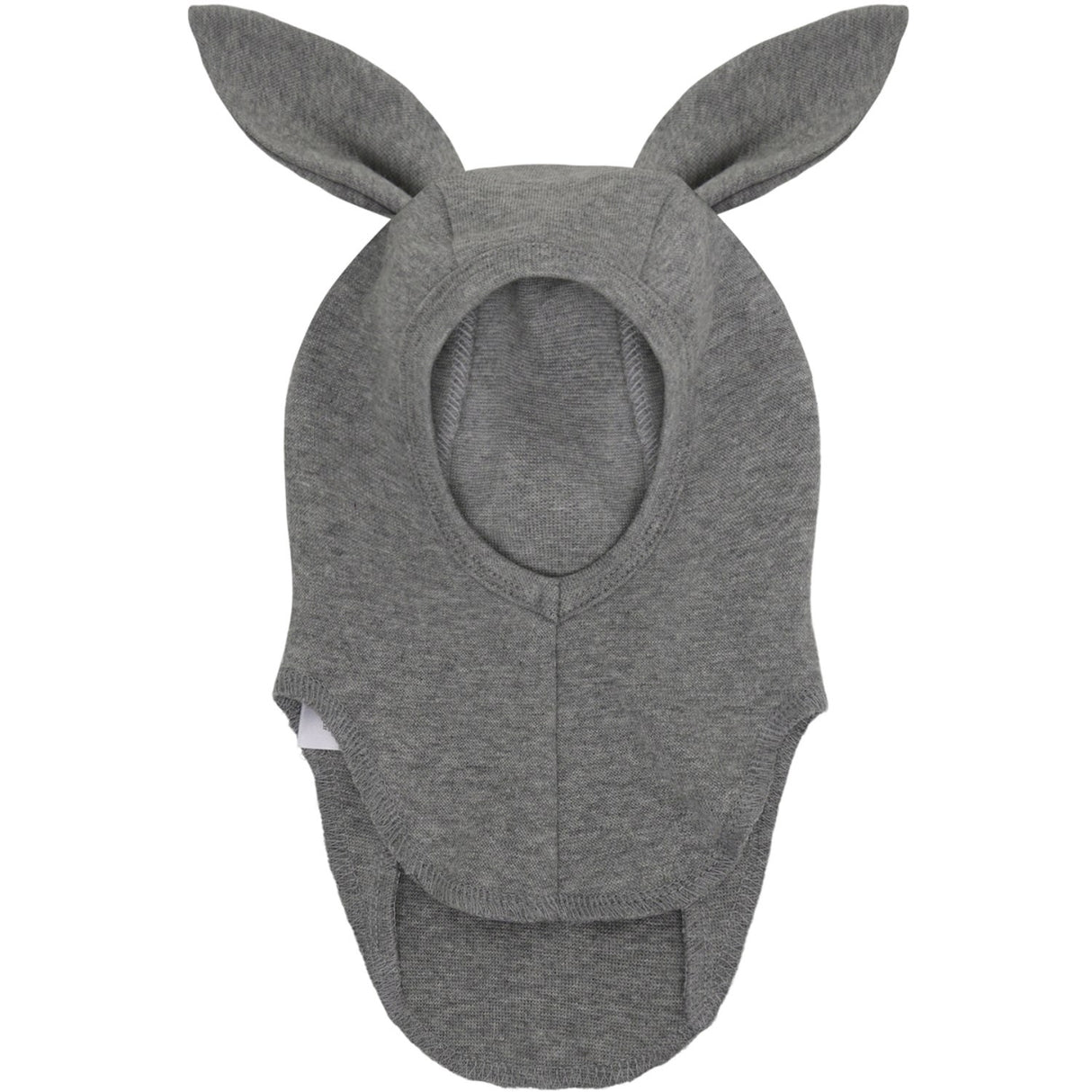 Huttelihut Medium Grey Melange Elefanthatt Ears Bomull Rib