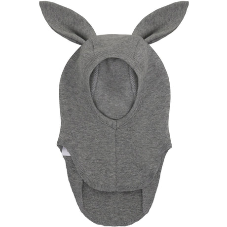 Huttelihut Medium Grey Melange Elefanthatt Ears Bomull Rib