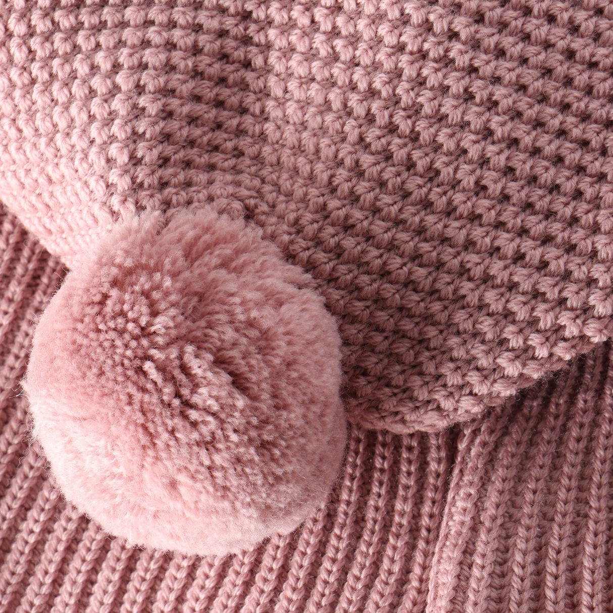 Huttelihut Woodrose Elefanthatt Windstop Pompoms