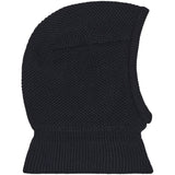 Huttelihut Dark Navy Elefanthatt Ull Stickad Windstop