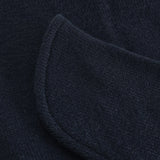 Huttelihut Dark Navy Elefanthatt Ull Stickad Windstop