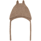 Huttelihut Atmosphere Bonnet Ears Alpaca Ull Stickad