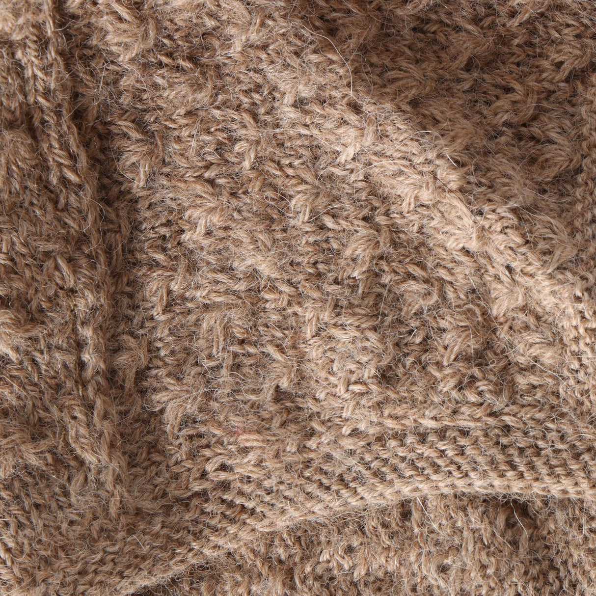 Huttelihut Atmosphere Bonnet Ears Alpaca Ull Stickad