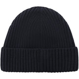 Huttelihut Dark Navy Beanie Ull Stickad