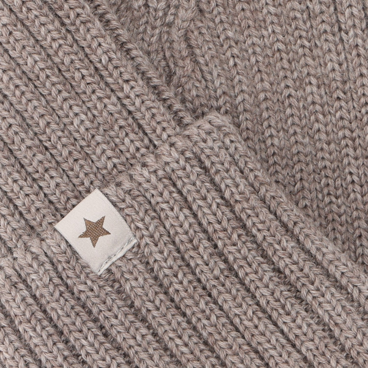 Huttelihut Cinder Melange Beanie Ull Stickad