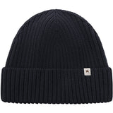 Huttelihut Dark Navy Beanie Ull Stickad
