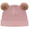Huttelihut Woodrose Beanie Ull Stickad Pompoms
